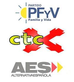 Acto de presentacin de la coalicin con la que Familia y Vida, CTC y AES concurrirn a las elecciones al Parlamento Europeo