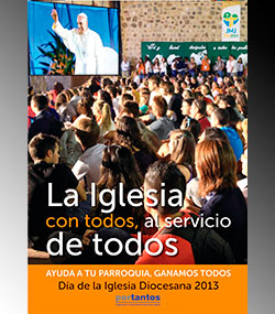 El da de la iglesia diocesana recordar maana a los catlicos la necesidad de ayudar en sus parroquias