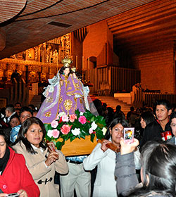 Encuentro de familias ecuatorianas en Torreciudad