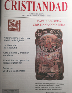 Se agota la primera edicin del nmero de la revista Cristiandad dedicado a las races culturales de Catalua