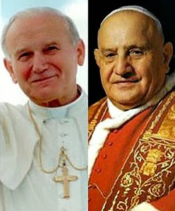 Todo listo para la canonización de Juan Pablo II y Juan XXIII