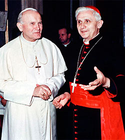 Benedicto XVI acudir maana a la canonizacin de Juan XXIII y Juan Pablo II