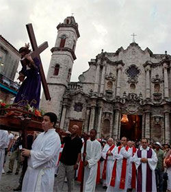 El gobierno cubano declara oficialmente festivo el Viernes Santo