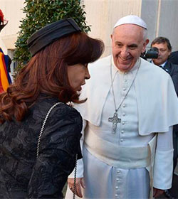 Una supuesta carta del papa a Fernández de Kirchner crea perplejidad en Argentina