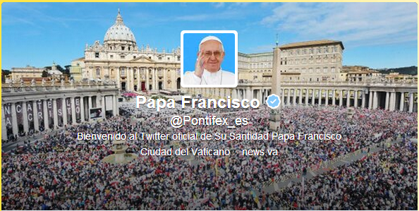 El Papa pide por Twitter a los políticos que no olviden el bien común y la dignidad humana