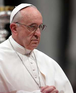 Papa Francisco: la secesin de una nacin sin un antecedente de unidad forzosa hay que tomarla con muchas pinzas