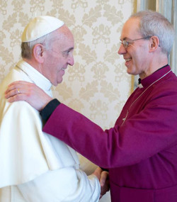 El Papa advierte que no se puede fingir que la divisin entre los cristianos no sea un escndalo