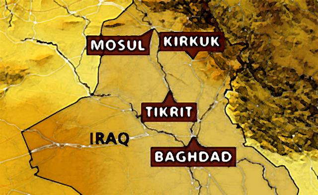 Las iglesias de Kirkuk asisten a los refugiados musulmanes que han huido de Mosul