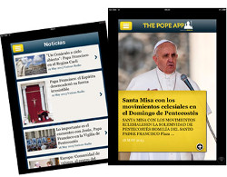Presentan la nueva versión de «The Pope App»