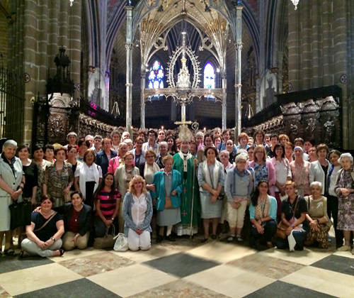 La dicesis de Pamplona y Tudela acogi el 24 Encuentro Nacional de Vrgenes Consagradas 