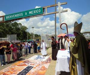 Las autoridades mexicanas prohibieron una Misa en favor de los migrantes