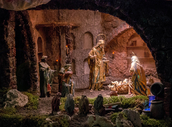 La catedral de Burgos acoge uno de los belenes de interior ms grandes del mundo