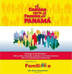La Iglesia en Panamá convoca a una gran marcha por la familia el 28 de diciembre