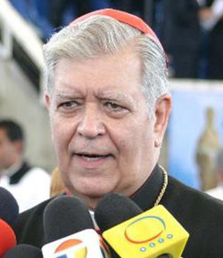 El cardenal Urosa deplora el juicio poltico contra la exdiputada Mara Corina Machado