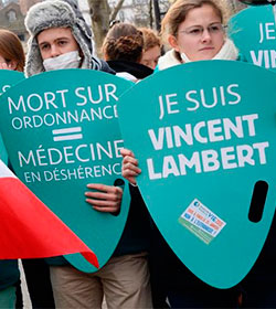 Los franceses se manifiestan contra el proyecto de legalizar prcticas eutansicas