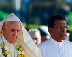 El Papa llega a Sri Lanka y aboga por la reconciliación de la nación asiática