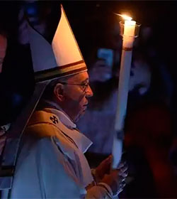 El Papa invita a adentrarse en el misterio de la Pascua del Seor