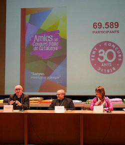 Setenta mil participantes en el Concurso Bíblico de Cataluña