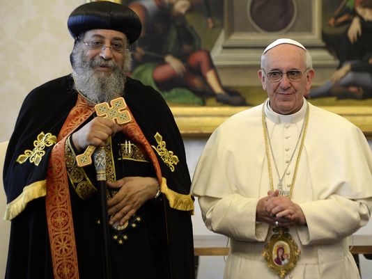 El Papa al patriarca Tawadros: Los cristianos de todo el mundo se enfrentan a retos similares