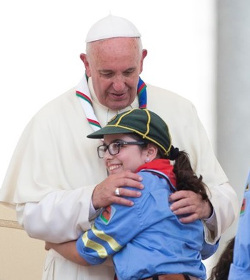El Papa a los scouts y guas catlicos: asociaciones como la suya son una riqueza de la Iglesia