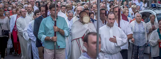 Inaugurada en Avils la segunda capilla de Adoracin Perpetua de la dicesis de Oviedo