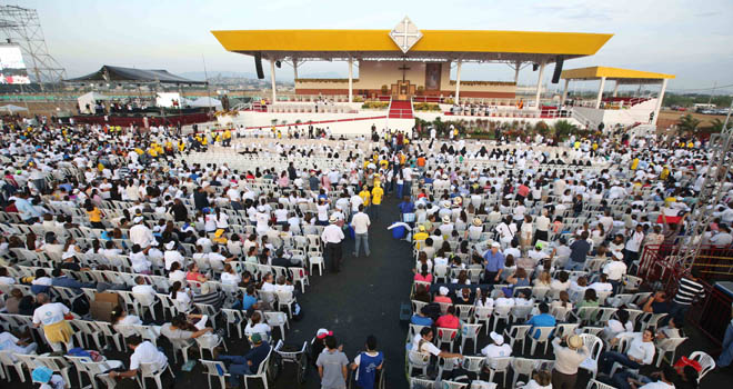 Misa del papa Francisco en el Parque de los Samanes de Guayaquil