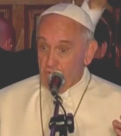 El Papa, cansado, decidió no pronunciar un discurso en la catedral de Quito