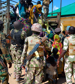 101 nios y 67 mujeres liberadas de las garras de Boko Haram