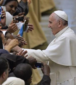 El Papa recibe a los participantes en el Encuentro Mundial de Jvenes Consagrados