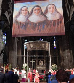 Beatificadas en Gerona tres religiosas mrtires de la Guerra Civil Espaola
