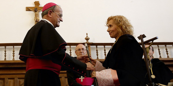 Myriam Corts toma posesin como rectora de la Universidad Pontificia de Salamanca