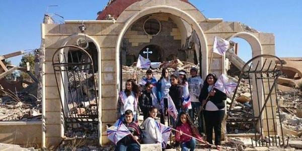 En plena guerra se construye una nueva iglesia maronita en Damasco