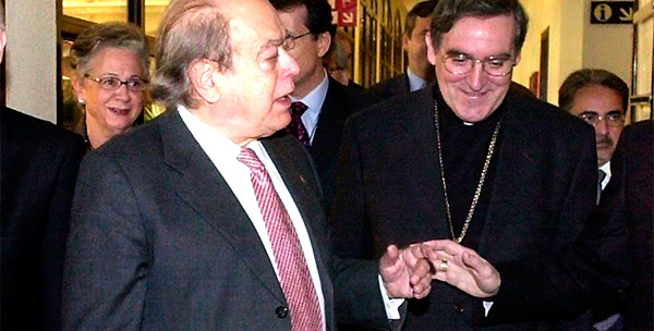El cardenal Martnez Sistach defiende a Jordi Pujol como referente de honestidad