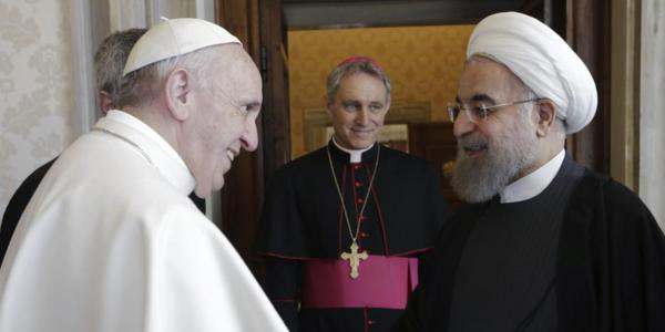 El Papa y el presidente de Irn se piden rezar el uno por el otro