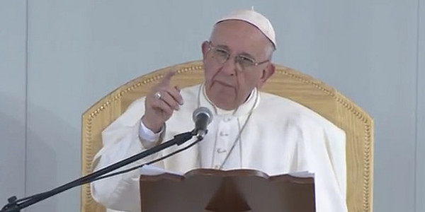 El Papa pide a los jvenes no depender de las modas, el dinero y la violencia sino de Cristo