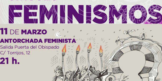 Podemos organiza una «antorchada feminista» ante el obispado de Córdoba