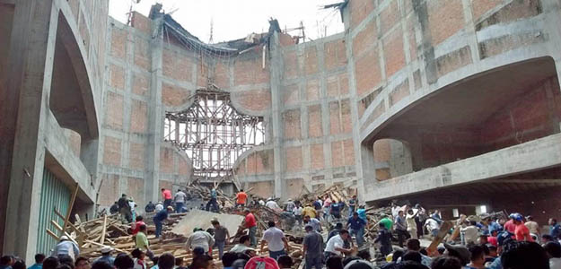 Psame del Papa por vctimas del derrumbe en la catedral de Tuxtepec, Mxico
