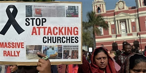 Los cristianos de la India piden proteccin durante la Semana Santa
