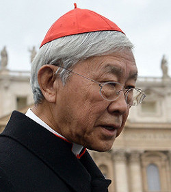 El cardenal Zen Ze-Kiun lidera una manifestacin en Hong Kong para pedir libertad religiosa en China