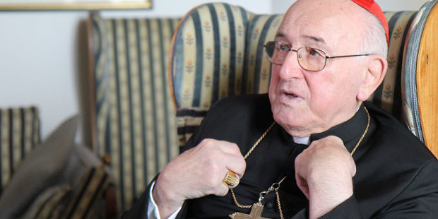 El cardenal Brandmuller considera que los que arrojaron las Pachamamas al Tíber son profetas de nuestro tiempo