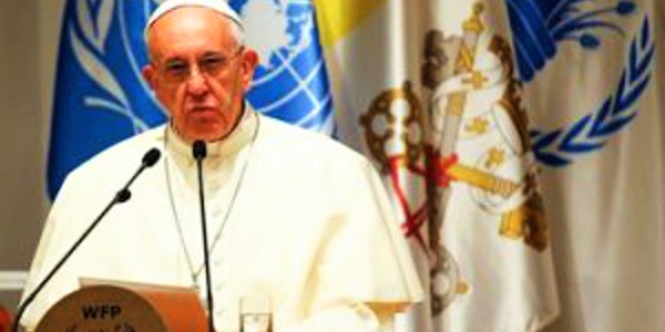 Papa Francisco: El hambre es una de las mayores amenazas a la paz y a la serena convivencia humana