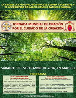 La archidicesis de Madrid organiza una jornada de oracin ecologista con grupos proabortistas