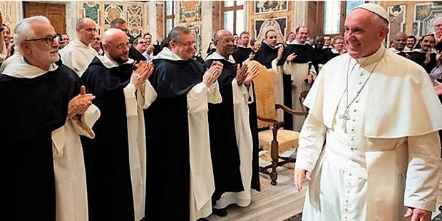 El Papa a los dominicos: «Es la Palabra de Dios la que quema por dentro e impulsa a salir para anunciar a Cristo»