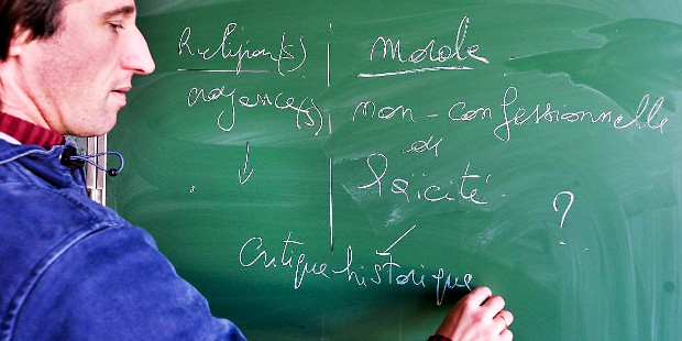 Solo un ocho por ciento de los estudiantes belgas cambian religin por educacin a la ciudadana