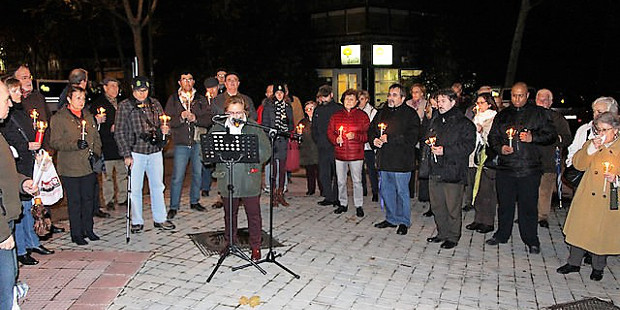 Se celebr la tercera vigilia ante Dator, el mayor abortorio de Espaa