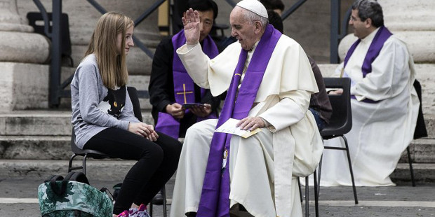 El Papa presidir en una parroquia romana las 24 Horas para el Seor