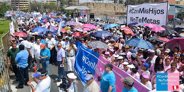 El movimiento «Con Mis Hijos No Te Metas» celebrar marchas en varios pases hispanoamericanos y en Francia