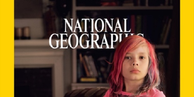 La revista National Geographic tendrá una portada con una foto de un niño vestido de niña