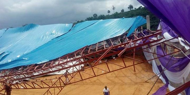 Colapso de la iglesia de Uyo deja ms de 160 muertos