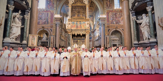 Ordenación de 36 nuevos sacerdotes Legionarios de Cristo